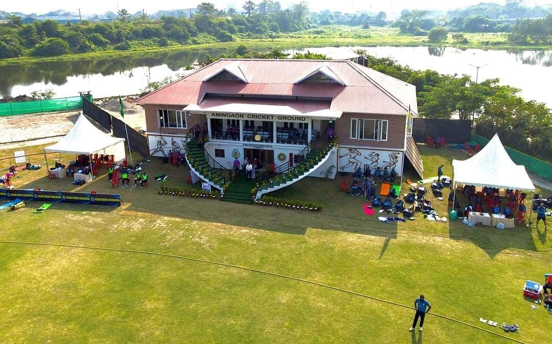 Amingaon Cricket Ground, Guwahati - PC: Twitter