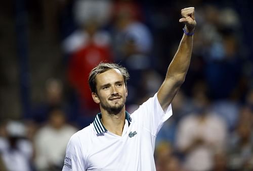 Daniil Medvedev at the National Bank Open 2021