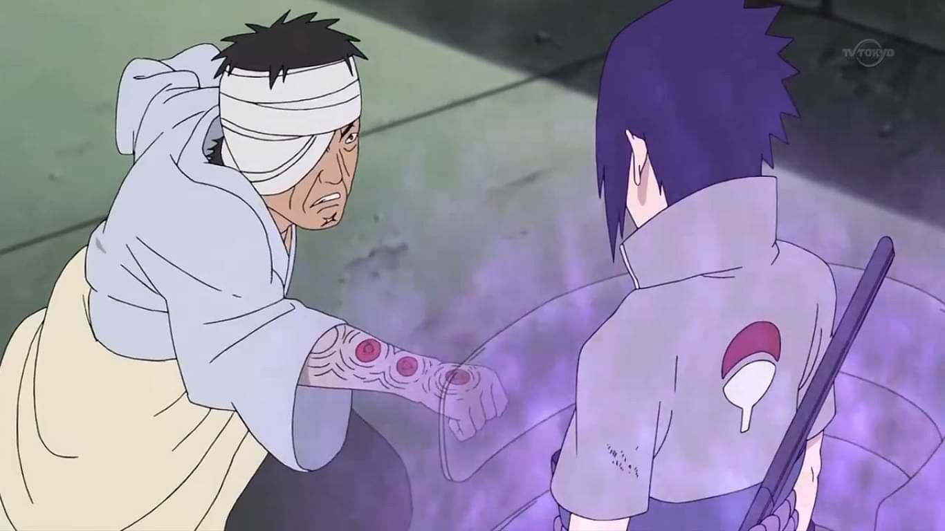 Sasuke vs Danzo (Image via Studio Pierrot)