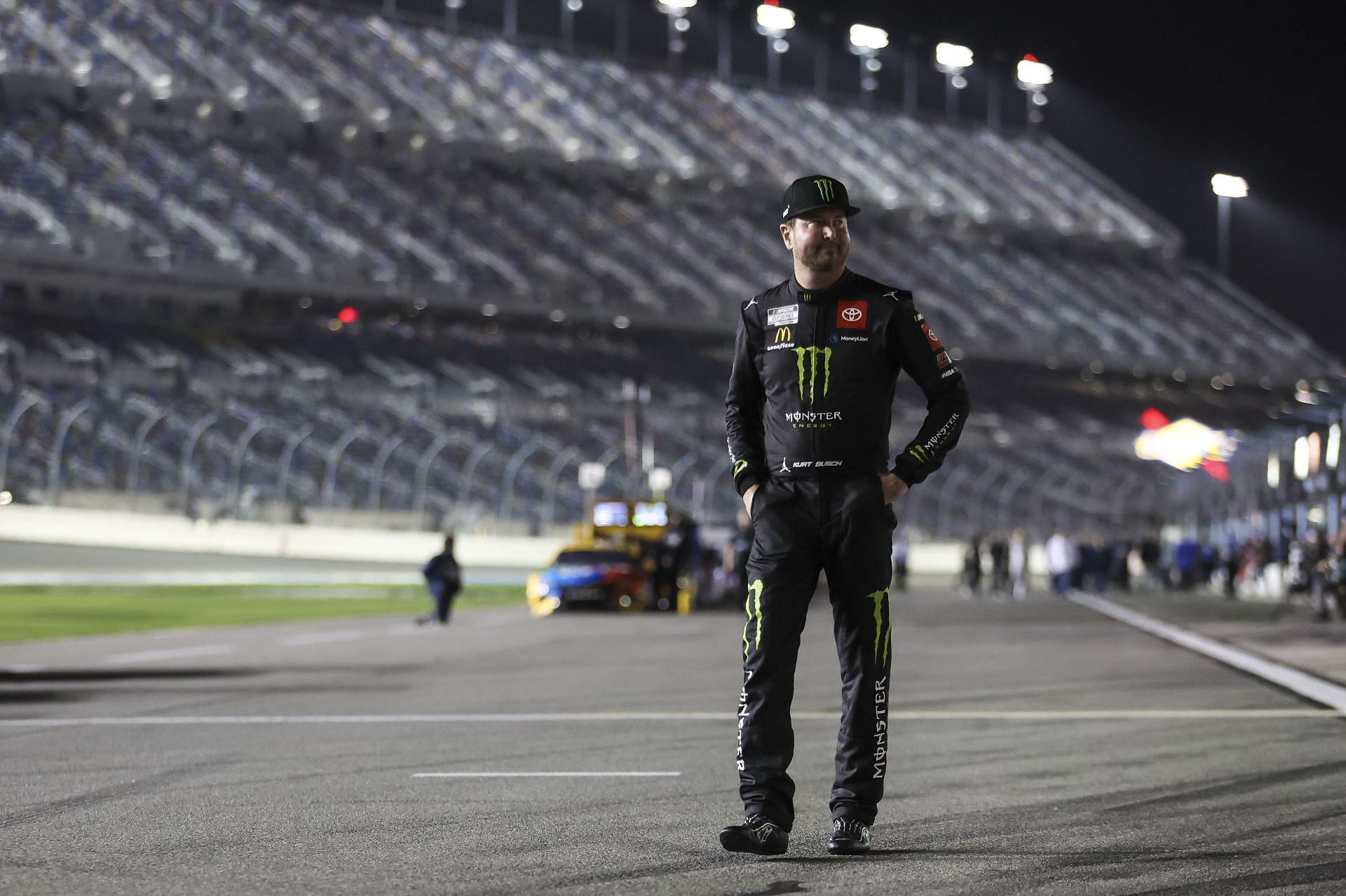 Kurt Busch at the NASCAR Cup Series 64th Annual Daytona 500 - Qualifying