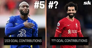 5 active Premier League players with highest number of goal contributions
