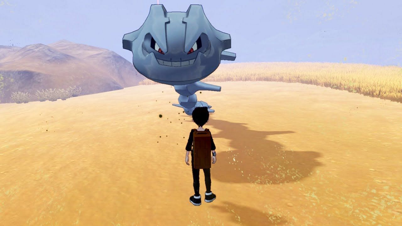 Steelix as it appears in Pokemon Sword and Shield (Image via The Pokemon Company/Hacked Thunder on YouTube)