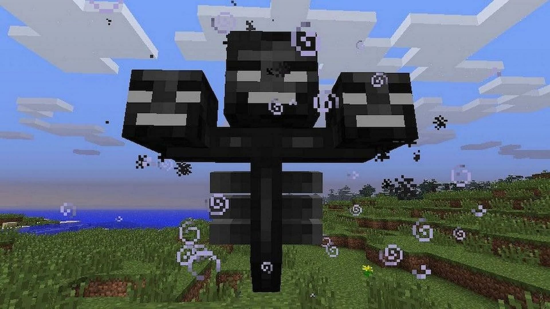 Players often need plenty of help to defeat the Wither (Image via Mojang)