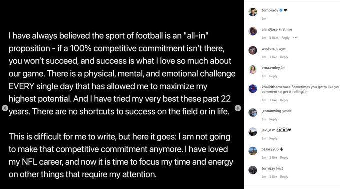 Tom Brady tweets goodbye message to Patriots fans following retirement  statement snub 