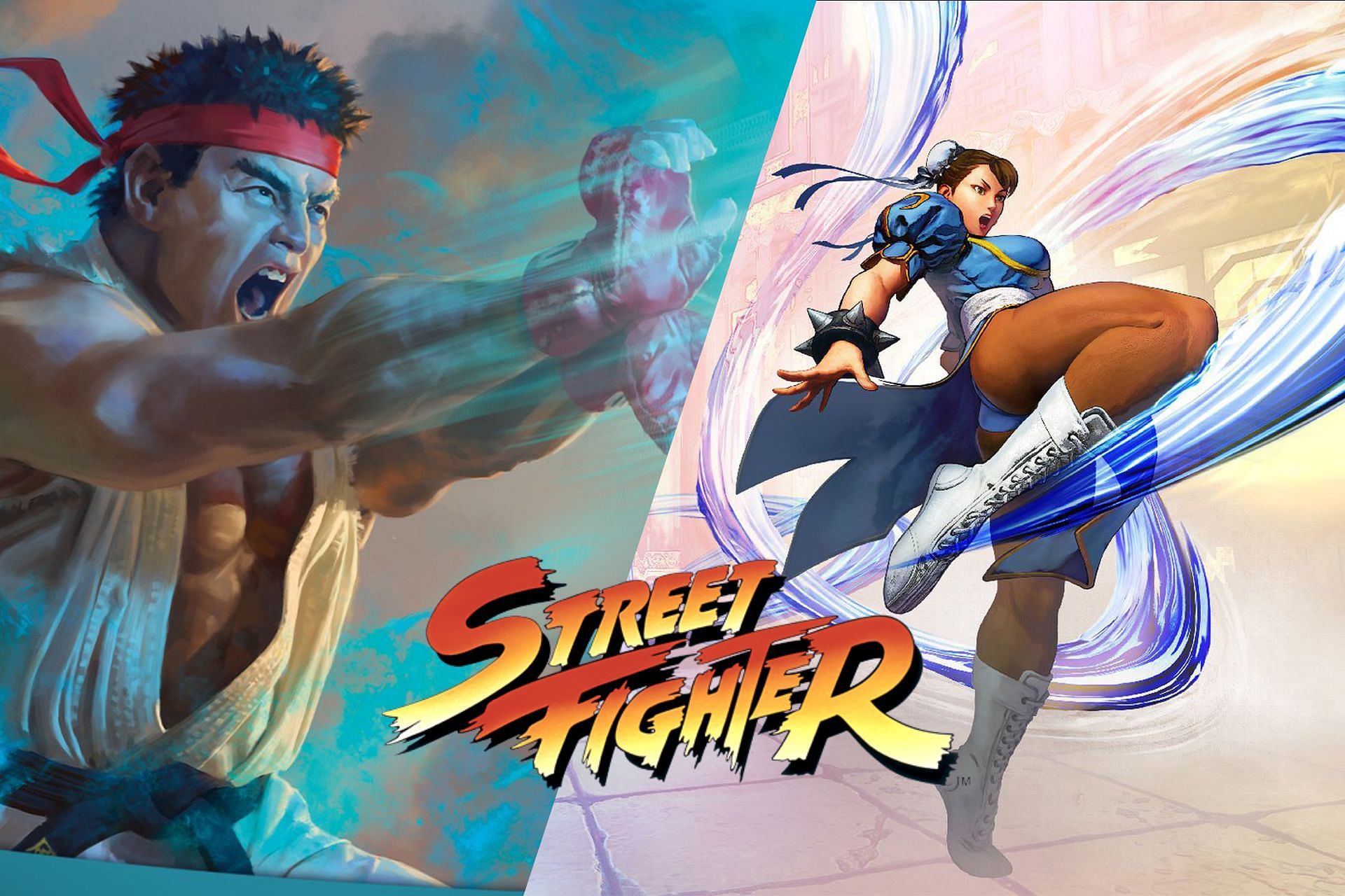 Magic: the Gathering is combining with Street Fighter for a limited-release drop of content (Image via Wizards of the Coast and Capcom)