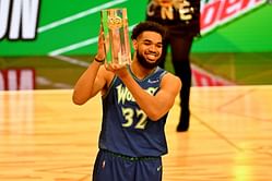 "I'm going Dirk Nowitzki, going Sam Perkins and I'm going Embiid" - Karl-Anthony Towns a surprising omission from Stephen Jackson's top-3 shooting NBA centers of all time