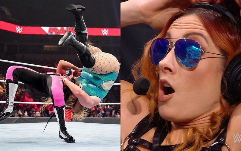 What happend backstage after Bianca Belair&#039;s match on RAW?