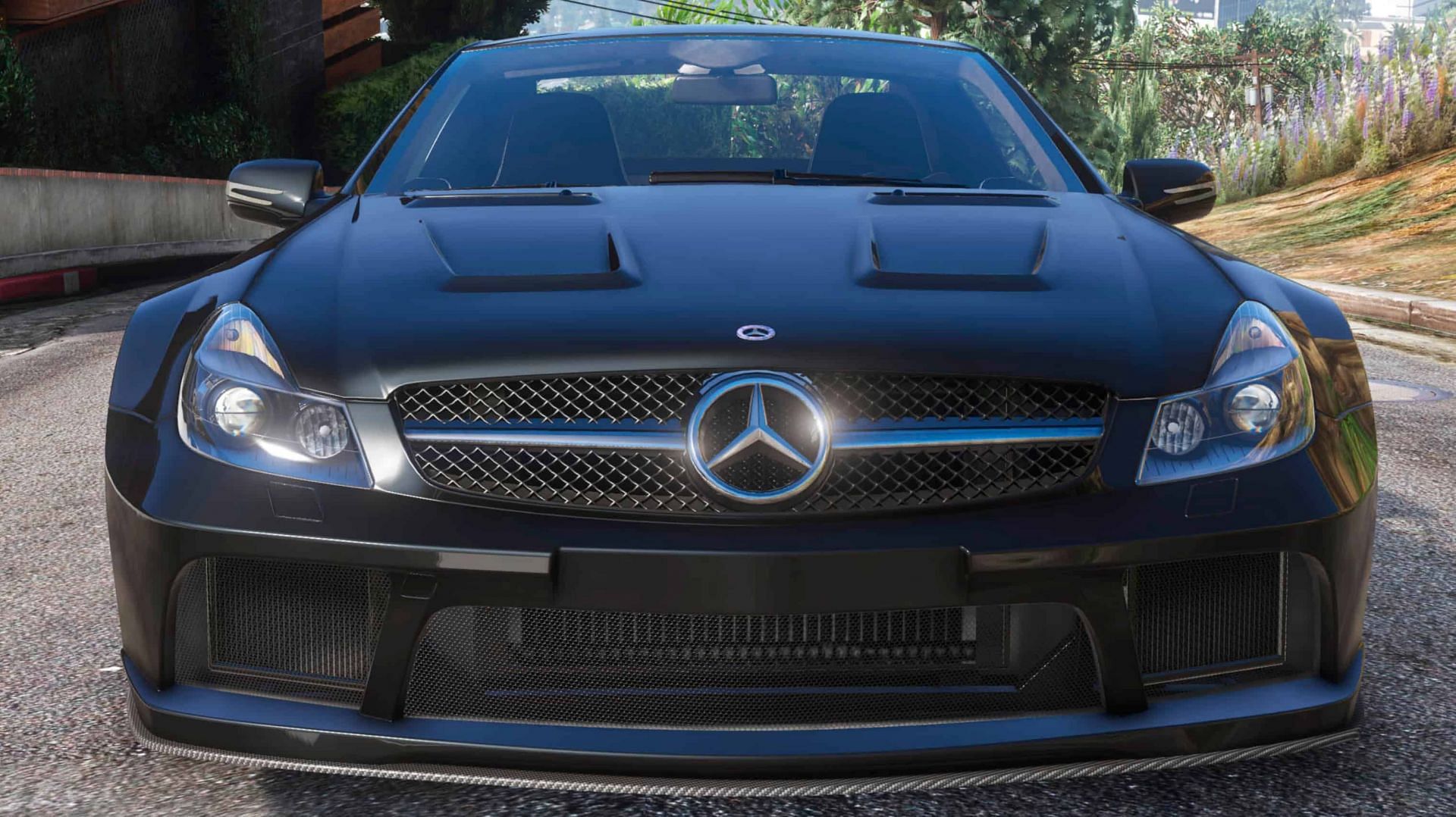 A Mercedes-Benz AMG car in GTA V is a blessing [Image via gta5modhub]