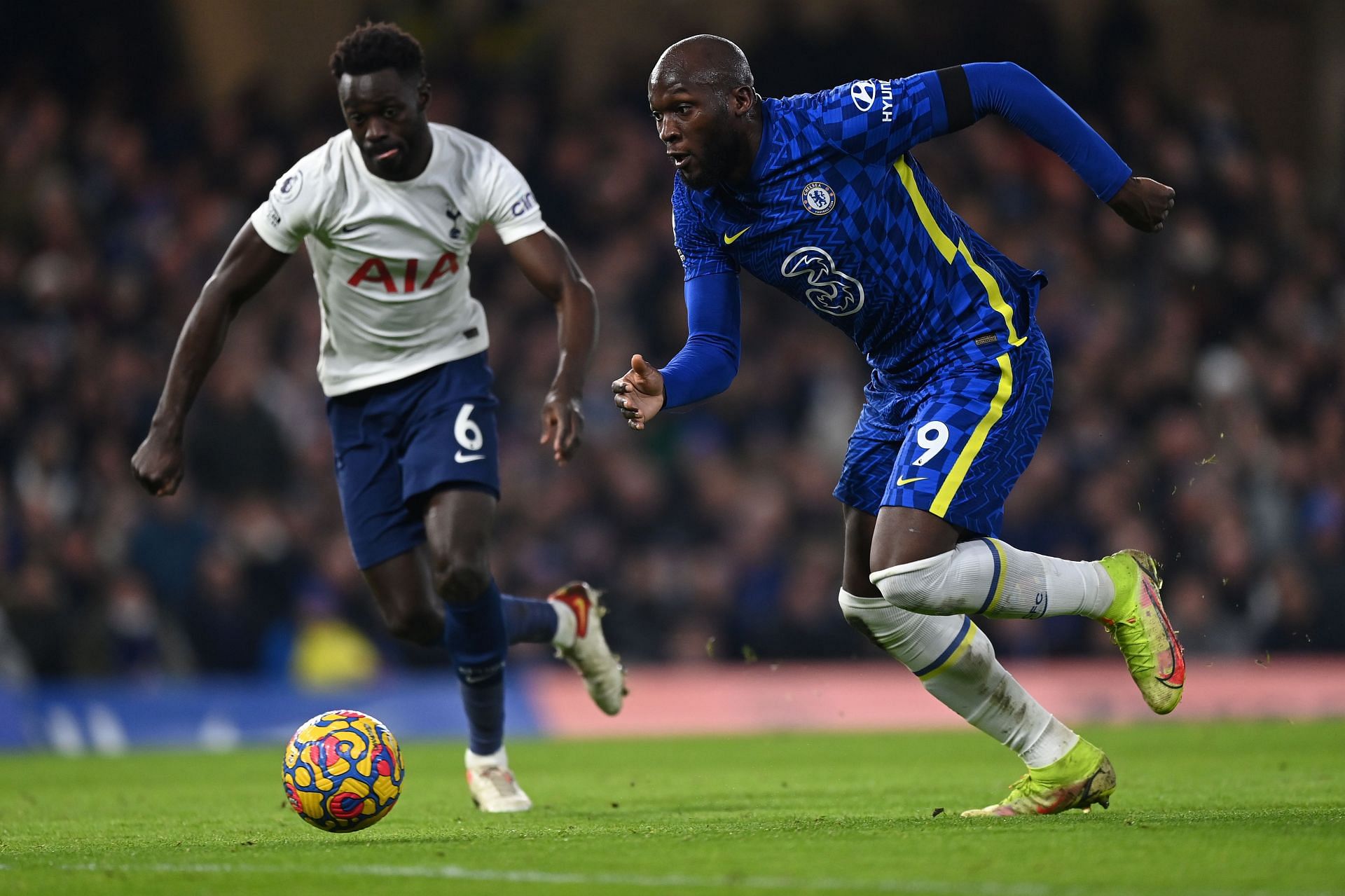 Lukaku in action for the Blues