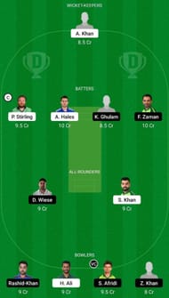 ISL vs LAH Dream11 Fantasy Suggestion #2
