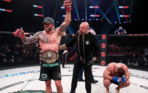 Ryan Bader retains his heavyweight championship by split-decision - Photo credit: Bellator MMA