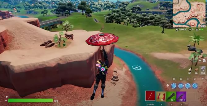Fortnite YouTuber discovers how to launch and glide without using Launch Pads