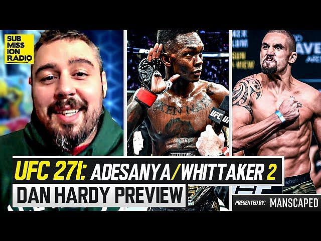 UFC 271: Dan Hardy on why Robert Whittaker may go for a submission ...