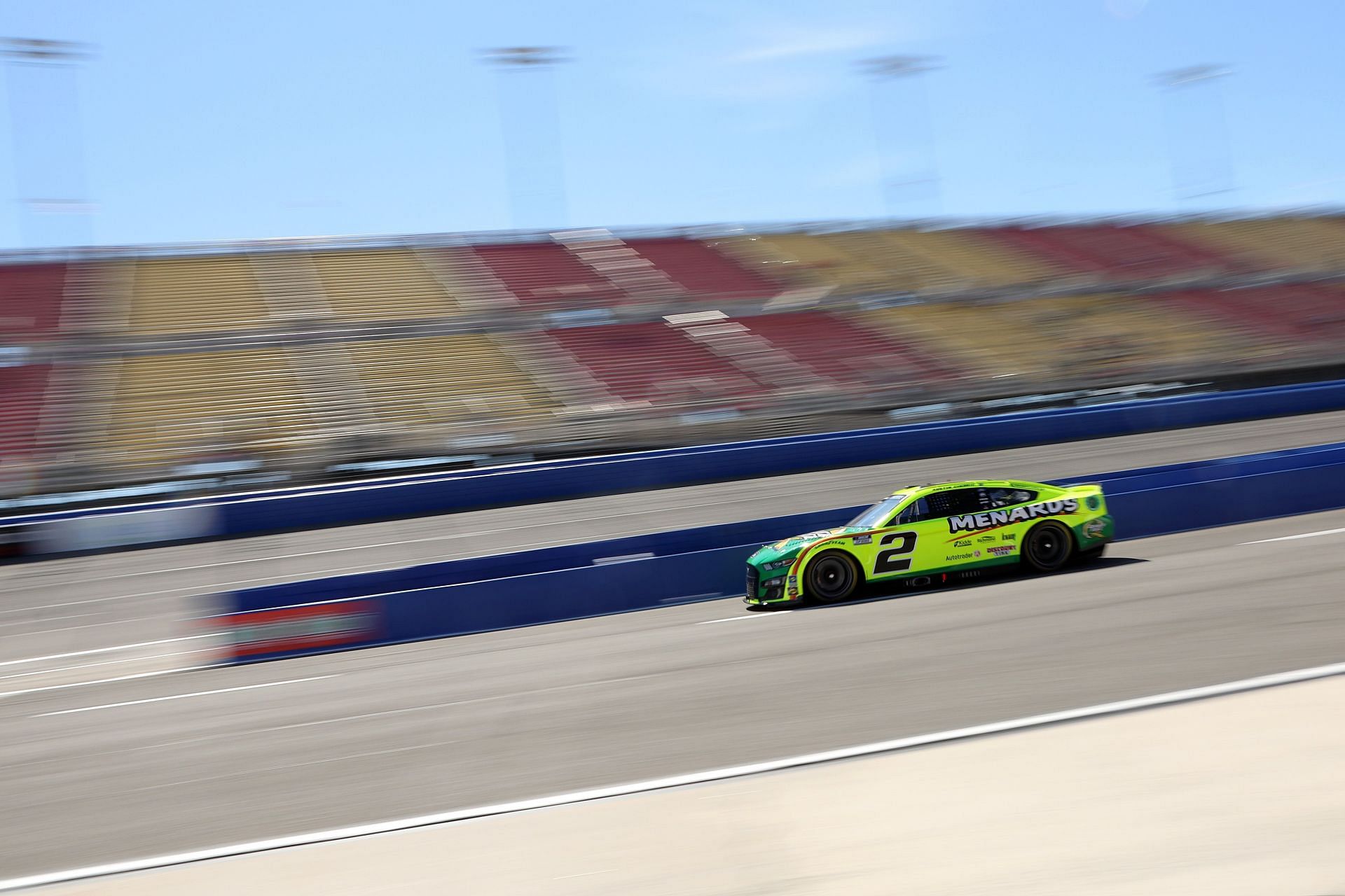 Next Gen car during practice for WISE Power 400 at Auto Club Speedway