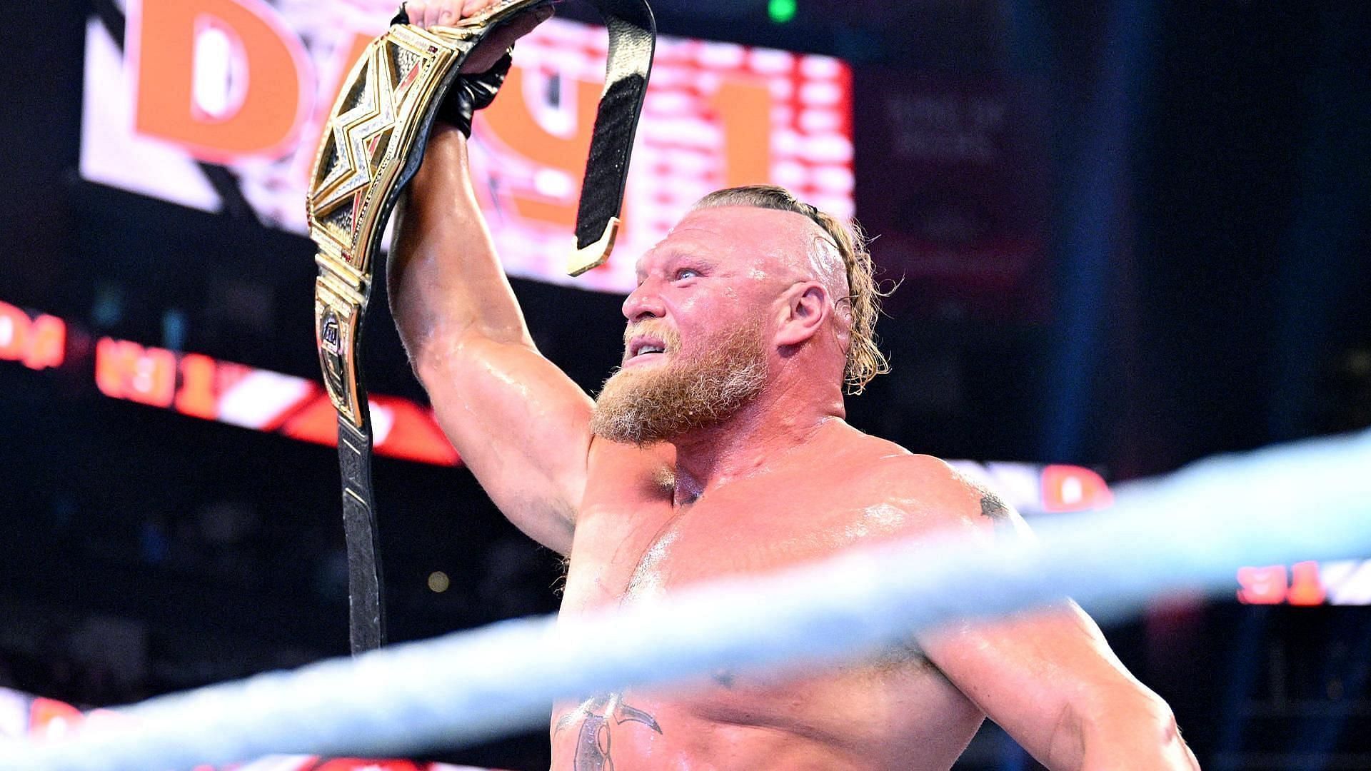 एक बार फिर से WWE चैंपियनशिप जीत सकते हैं ब्रॉक लैसनर