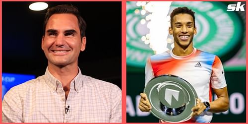 Felix Auger-Aliassime said that Roger Federer congratulated him after his win at the Rotterdam Open