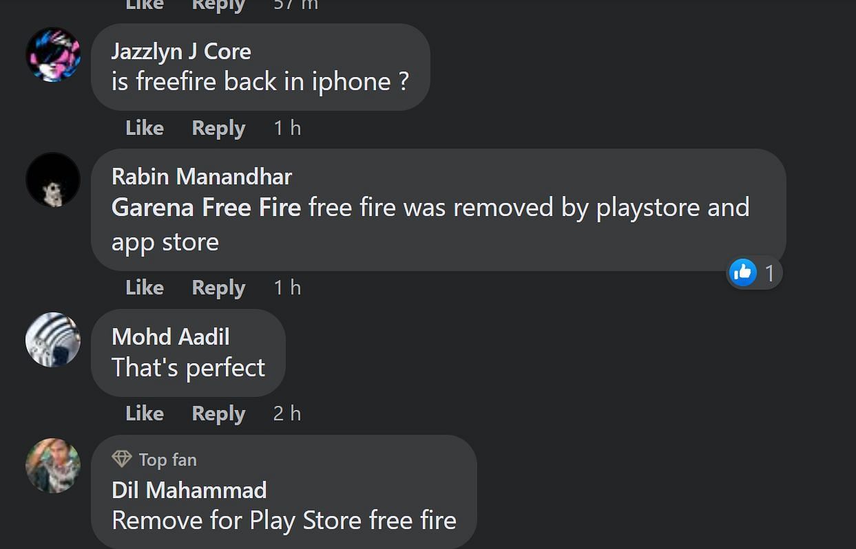 Garena Free Fire still missing from app stores, Krafton responds