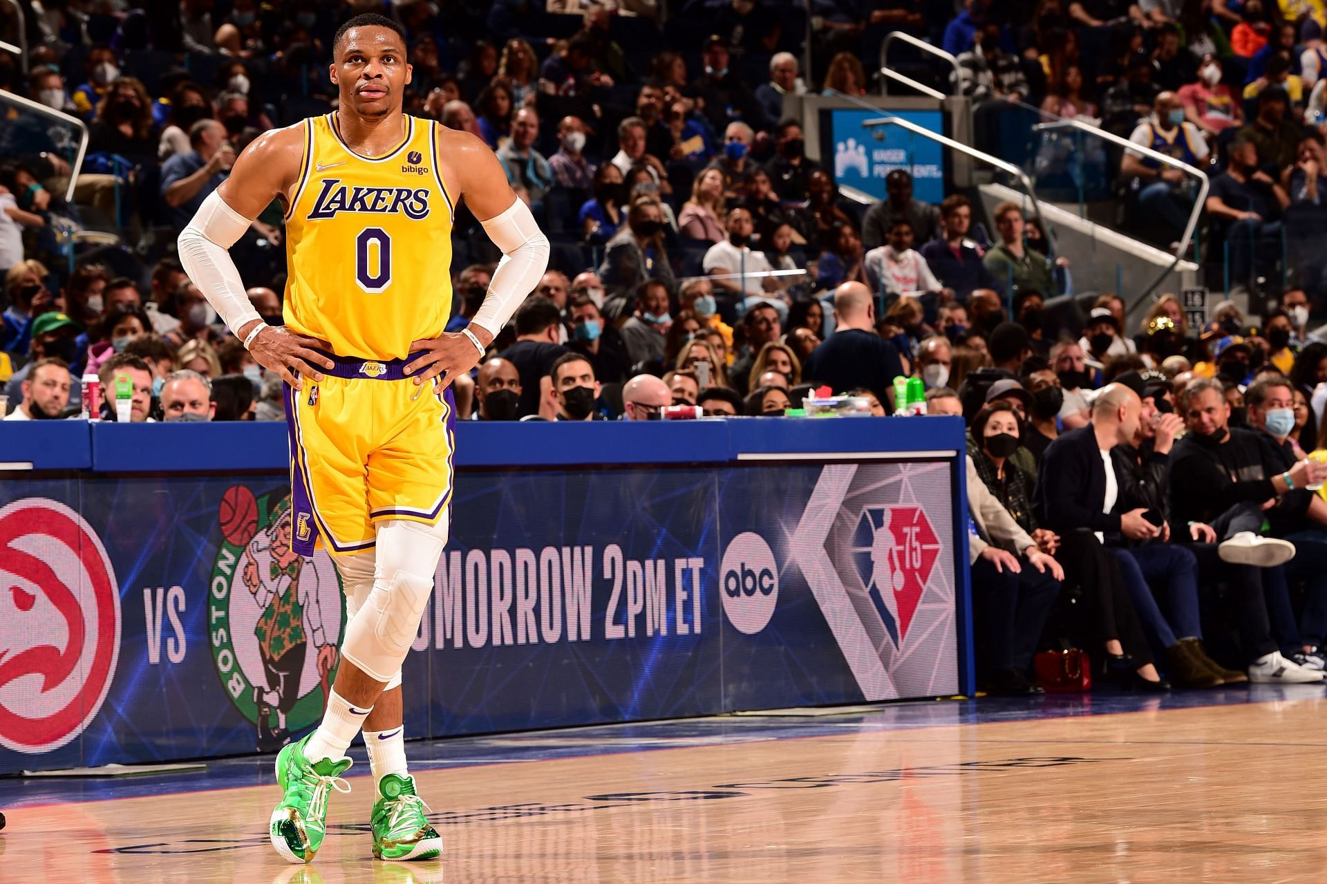 Russell Westbrook&#039;s spot among the NBA&#039;s top 75 has been questioned by many. [Photo: New York Post]