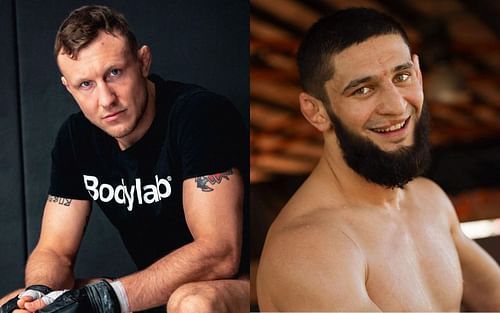 Jack Hermansson (left), Khamzat Chimaev (right) [Image credits: @jackthejokermma and @khamzat_chimaev via Instagram]