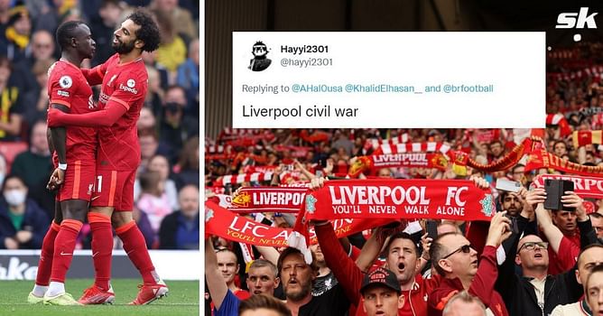 "Liverpool civil war" - Reds fans react as Salah vs Mane AFCON final showdown is confirmed