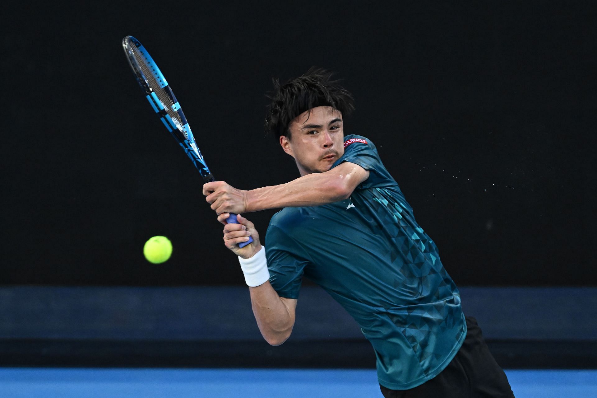 Taro Daniel at the 2022 Australian Open