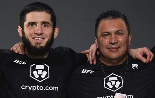 Islam Makhachev (left) & Javier Mendez (right) [Image Credits- @Islam_Makhachev on Instagram]