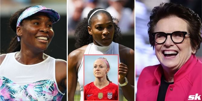 "We couldn't have done any of this without Venus Williams, Serena Williams and Billie Jean King" - USWNT captain Becky Sauerbrunn after landmark settlement