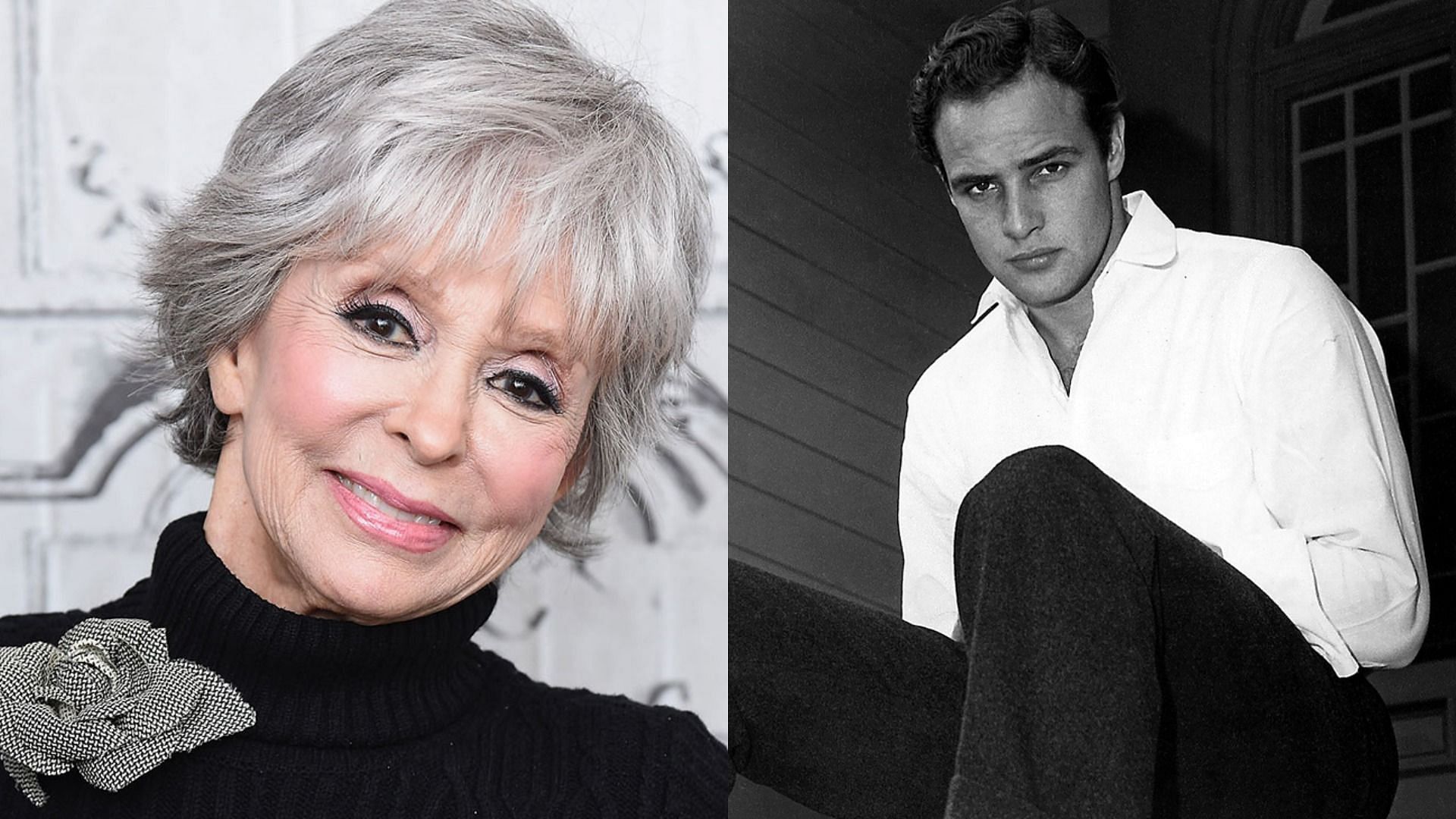 Rita Moreno revealed that she felt suicidal while being in a relationship with Marlon Brando (Image via Getty Images/Gary Gershoff/Michael Ochs Archives)