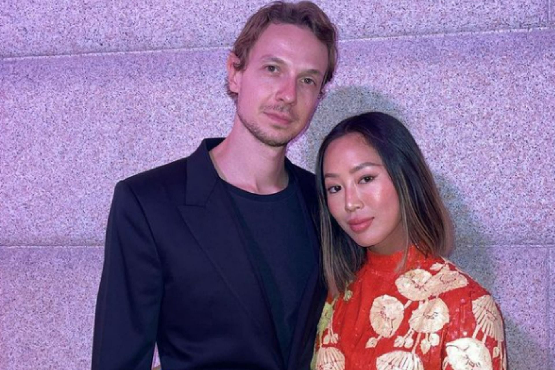 Aimee Song gives birth to first child with boyfriend Jacopo Moschin (Image via aimeesong/Instagram)