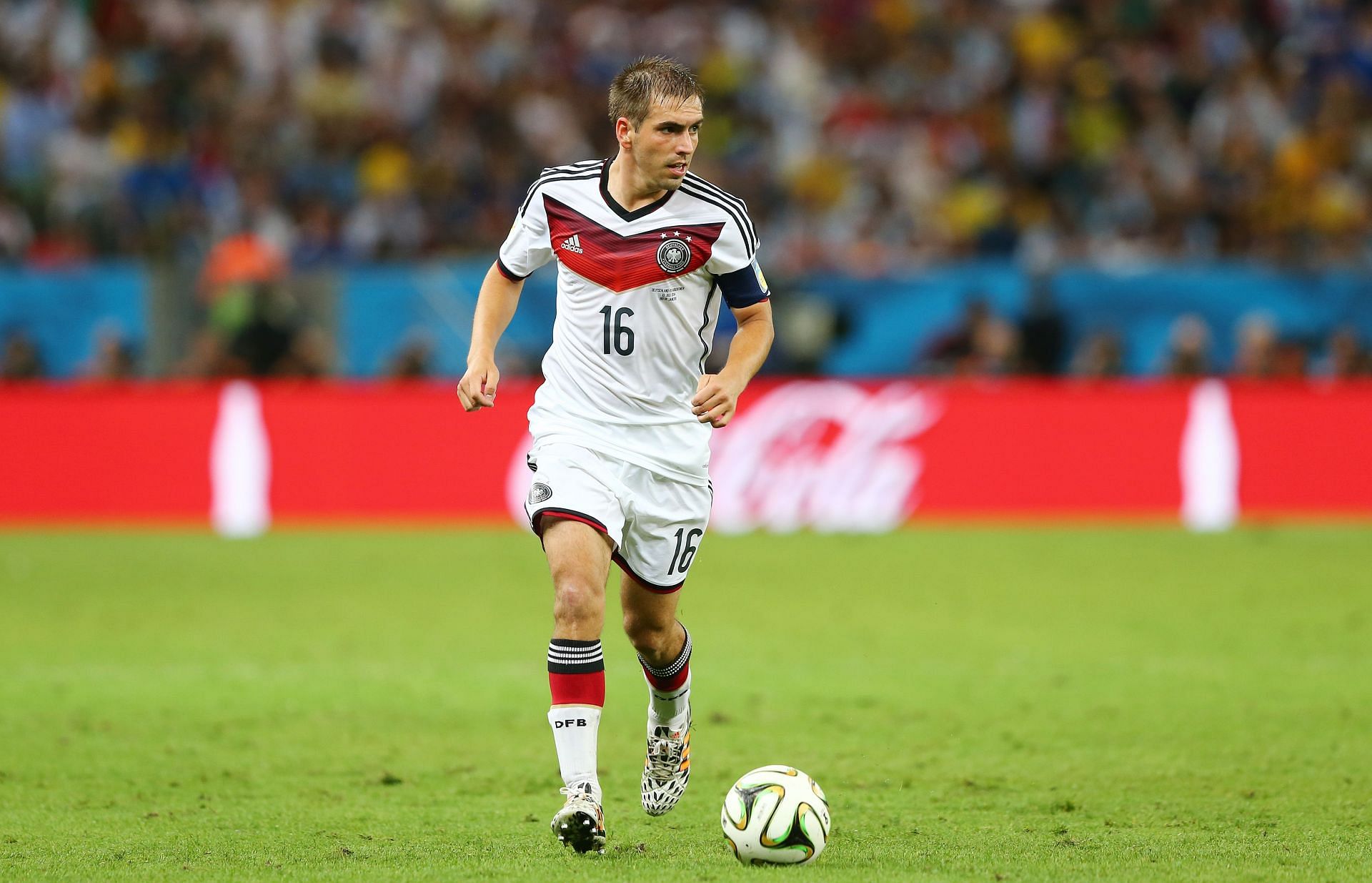 Philipp Lahm spent most of his senior playing career with Bayern Munich