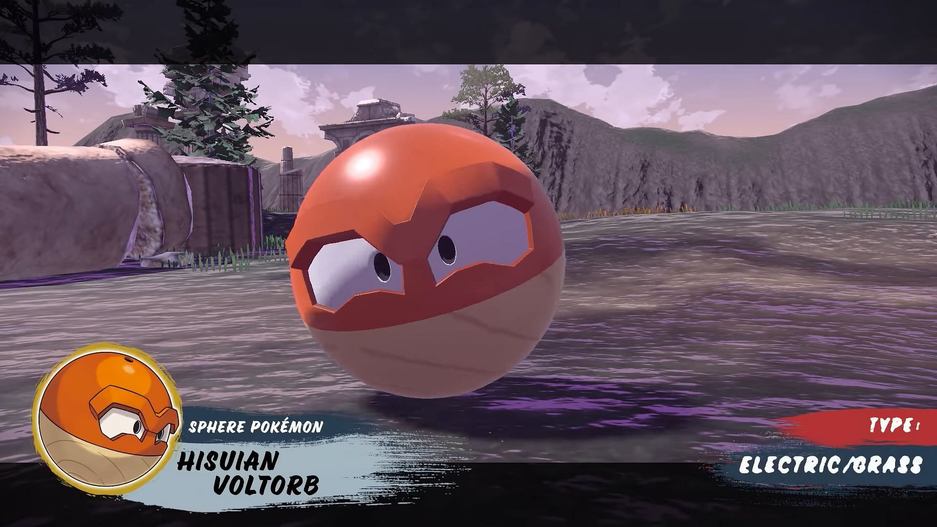Hisuian Voltorb is Grass-type as well as Electric-type (Image via Game Freak)