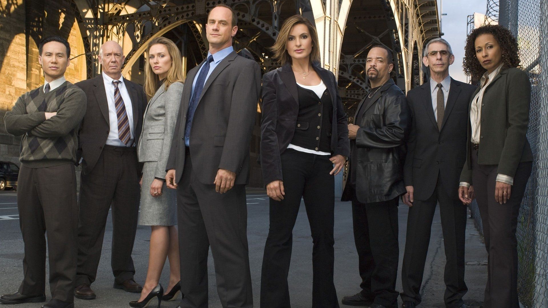 The original members of Law and Order (Image via NBC)