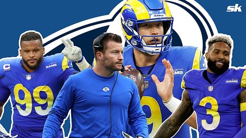 The Los Angeles Rams: Aaron Donald, Sean McVay, Matthew Stafford and Odell Beckham Jr