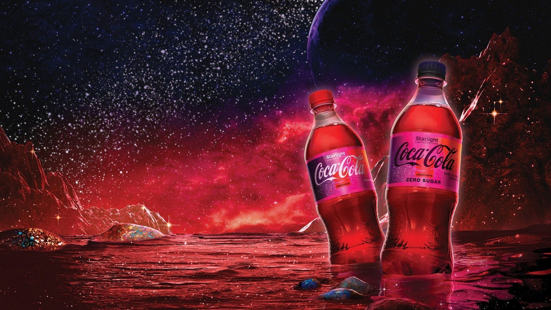 Coca-Cola Starlight is inspired by the &quot;space&quot; as per the beverage giant (Image via Coca Cola)