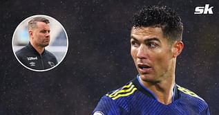 "He doesn't look overly happy" - Shay Given slams Cristiano Ronaldo for storming straight down the tunnel after Manchester United's 1-1 draw against Burnley