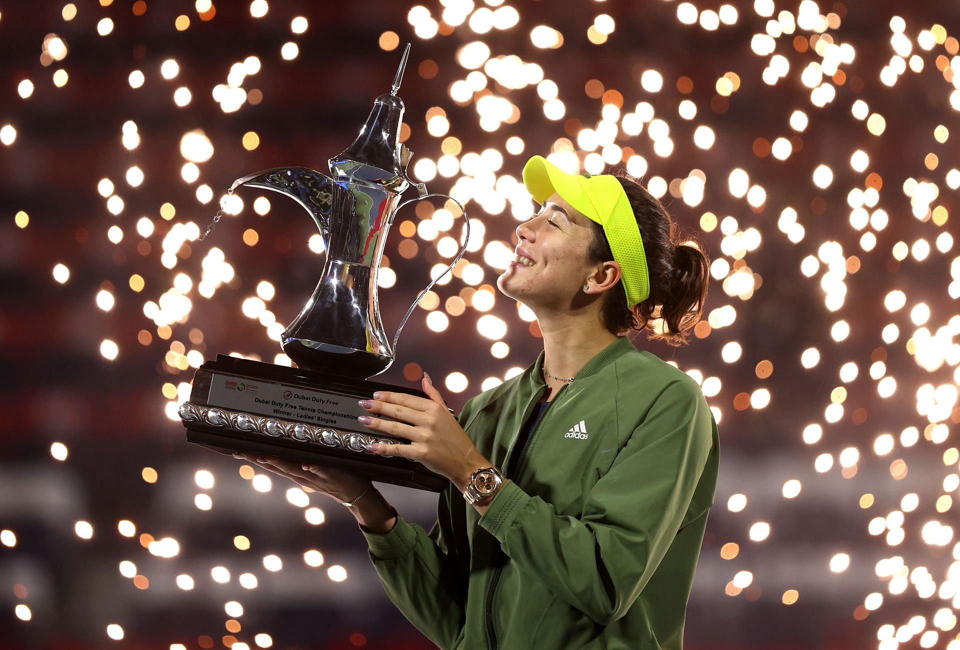 Garbine Muguruza is the defending champion in Dubai