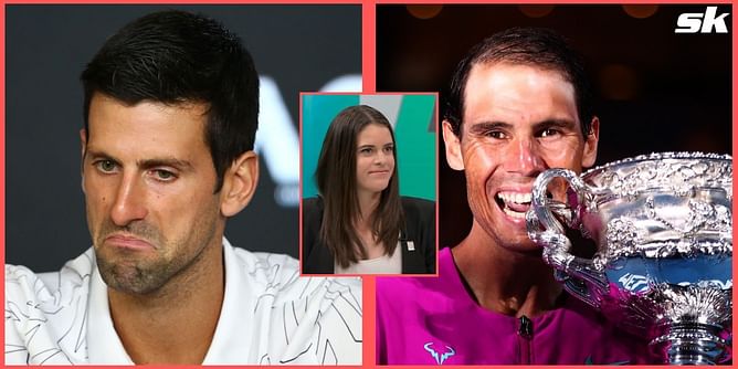 "Anybody would have thought that maybe Novak would be the first one to 21 but I am happy it's Rafael Nadal" - Jennifer Brady