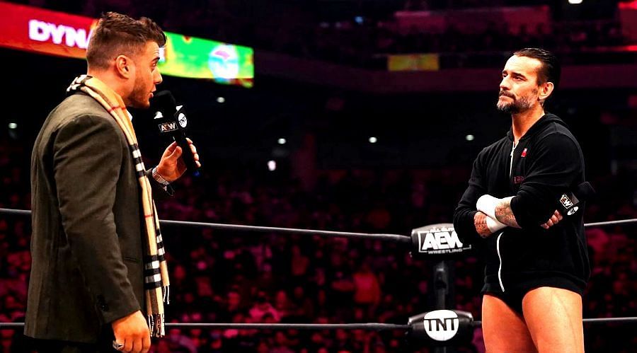 CM Punk and MJF are set to battle in a dog collar match at AEW Revolution.
