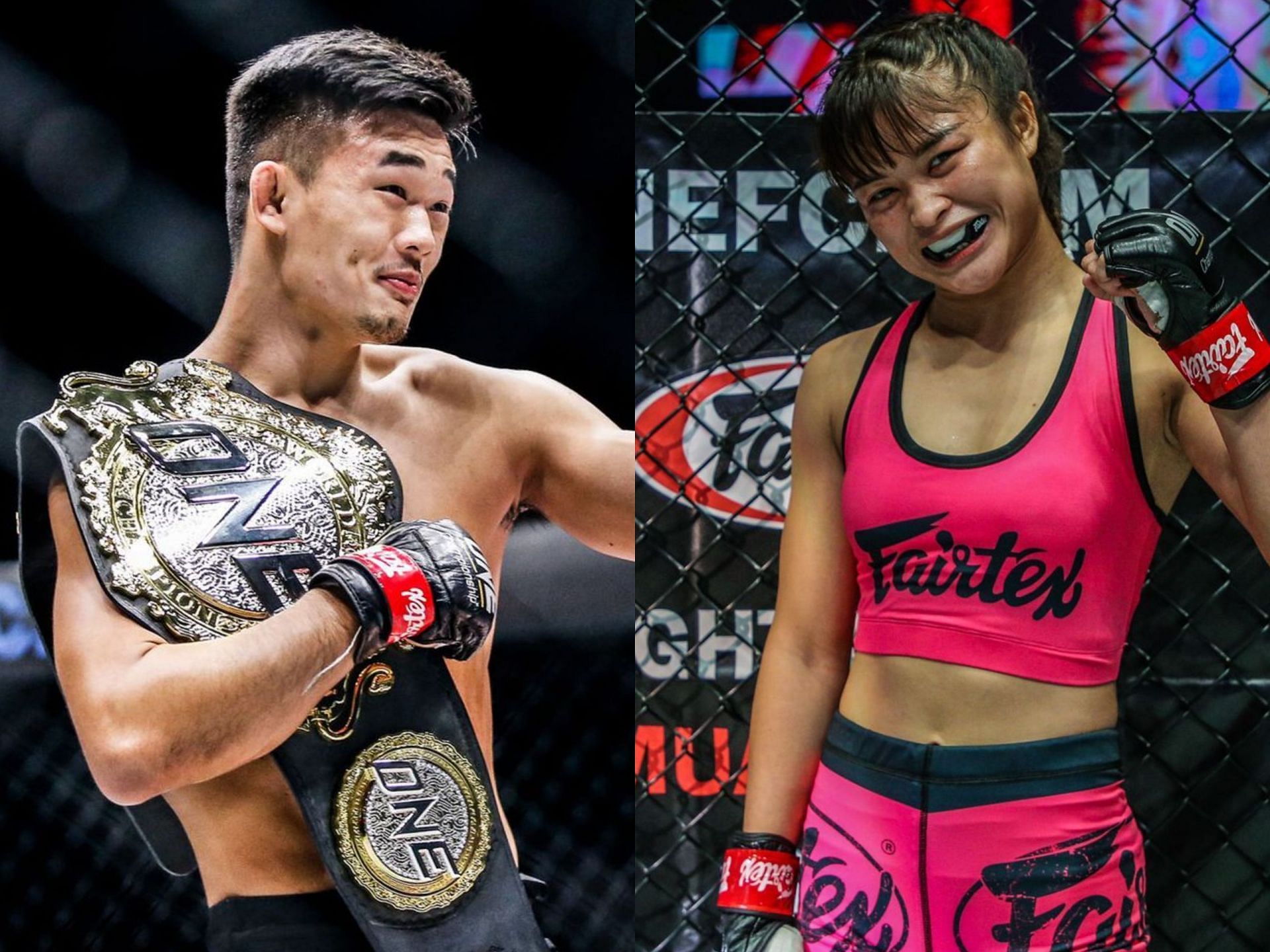 Christian Lee (left) and Stamp Fairtex (right). [Photo: ONE Championship]