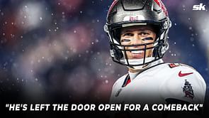 "He's left the door open for a comeback" - NFL analyst feels situation ideal for a Tom Brady comeback
