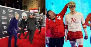 Video: WWE Superstar kicked out of Johnny Knoxville's Jackass Forever premiere