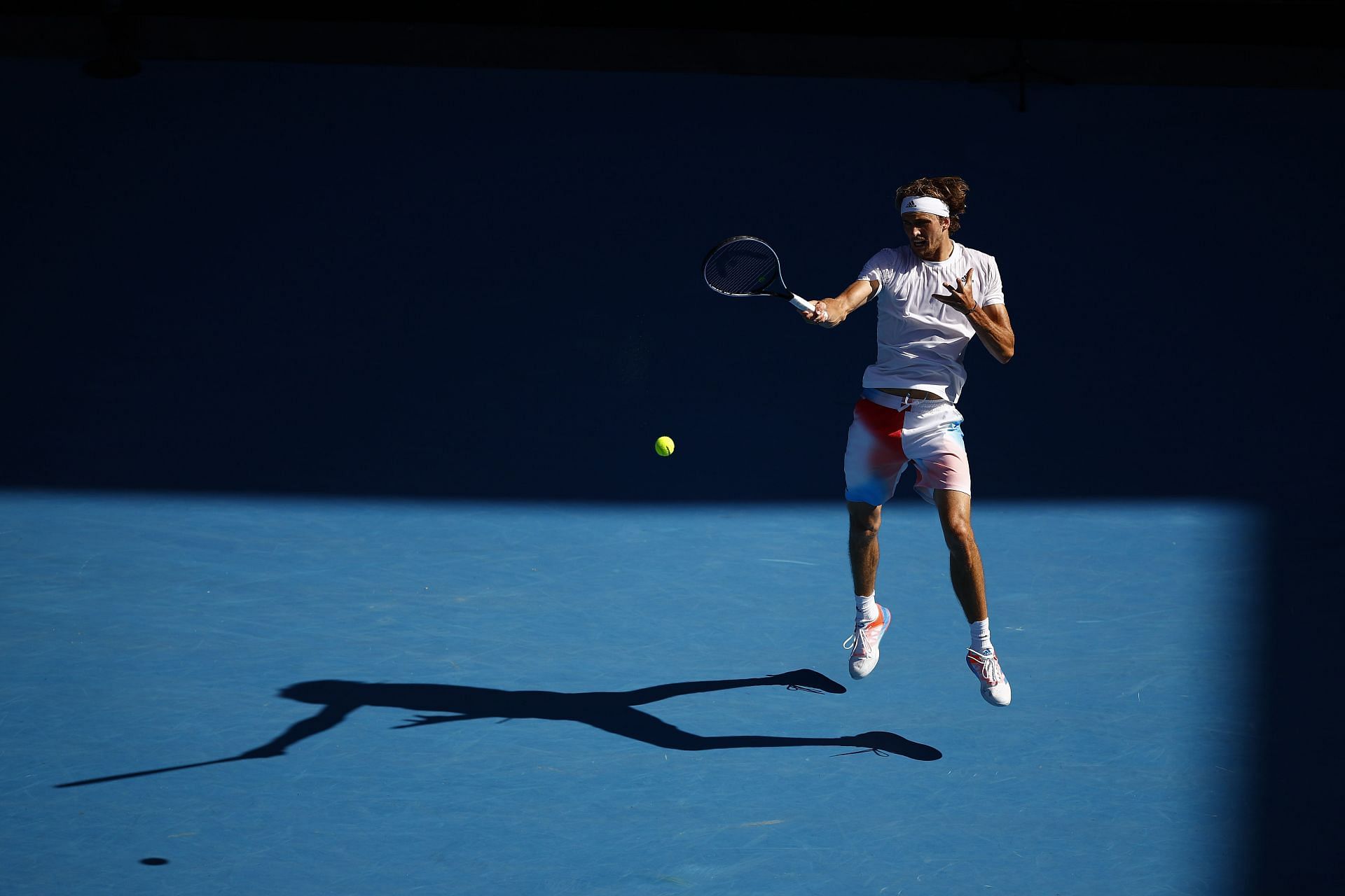 Alexander Zverev at the Australian Open 2022