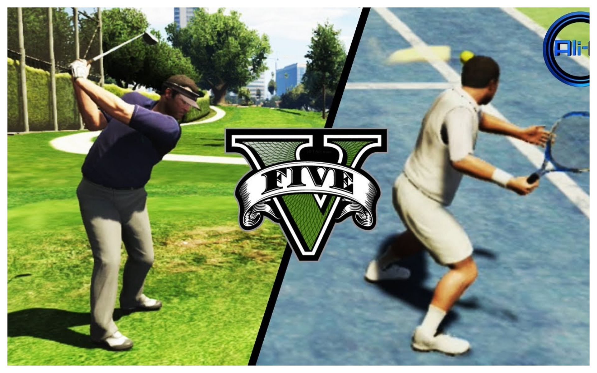 Only two sports to play properly in GTA 5 (Image via YouTube @Ali-A)
