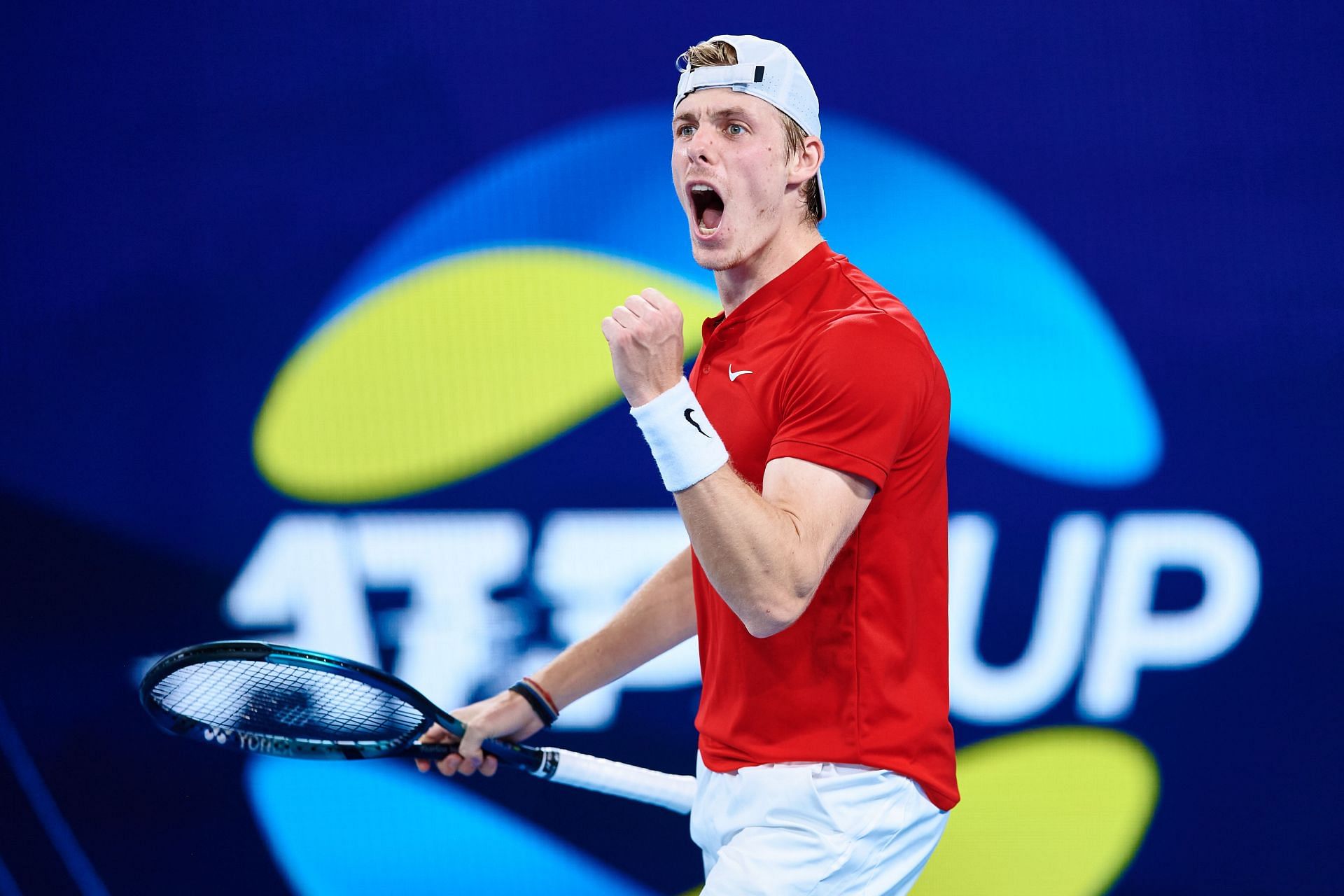 Shapovalov at the 2022 ATP Cup.