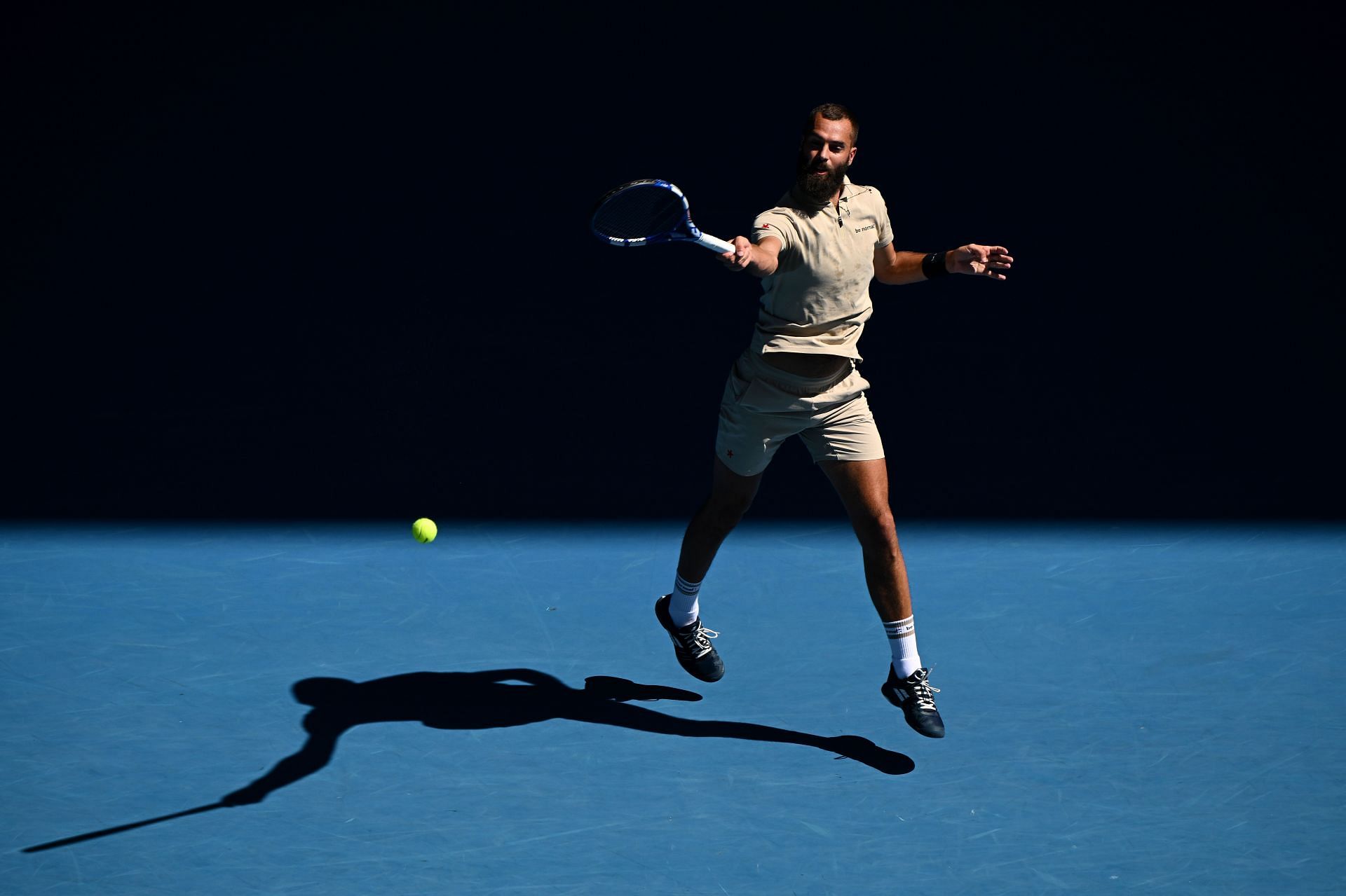 Benoit Paire at the 2022 Australian Open