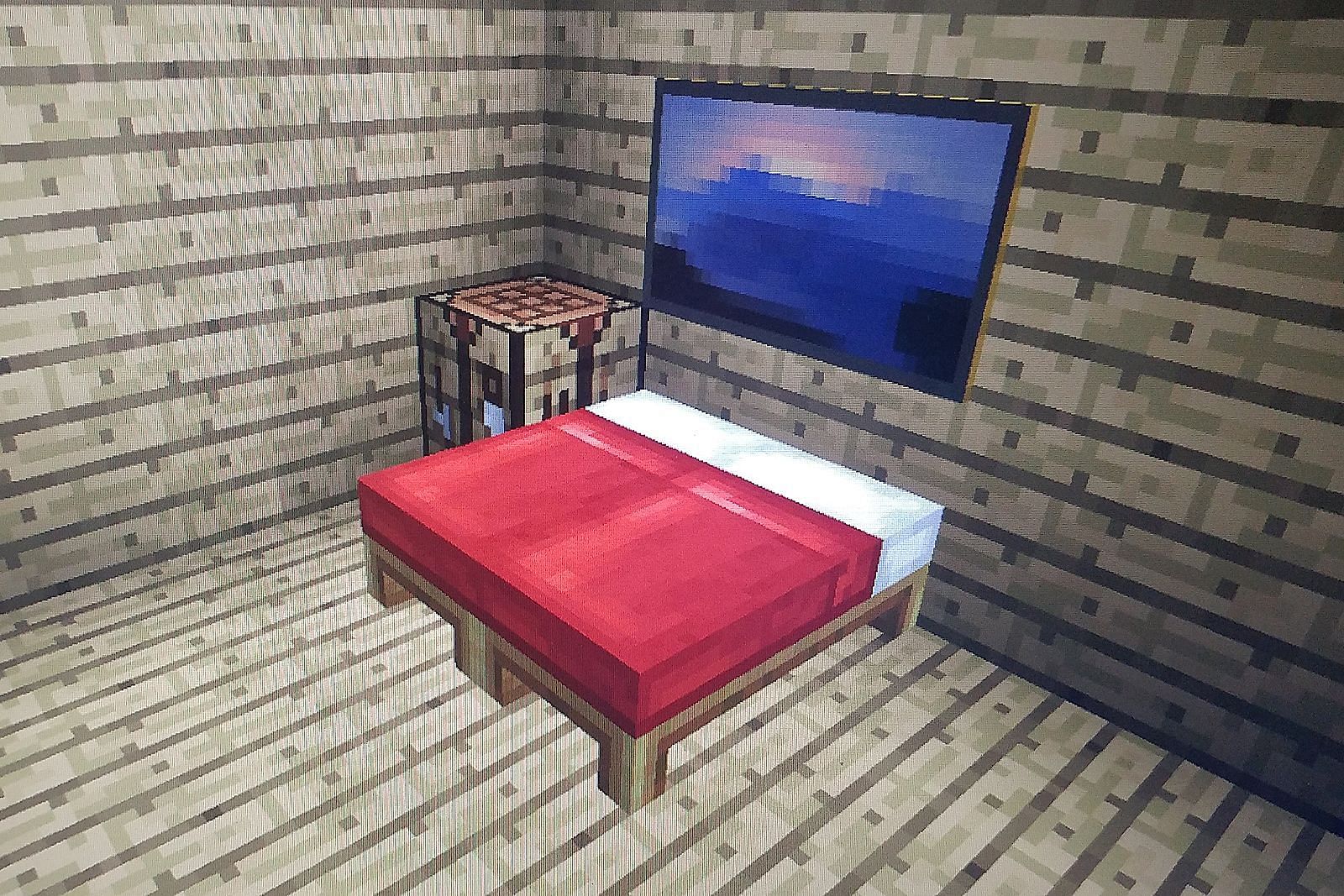 Bed can be used as a respawn anchor (Image via Minecraft)