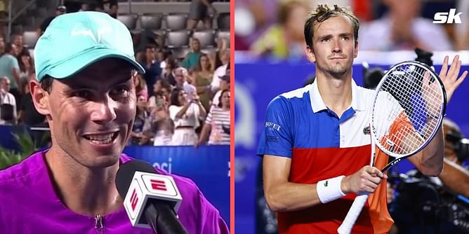 "Daniil Medvedev is a very complicated rival, very demanding, the new No. 1 in the world" - Rafael Nadal