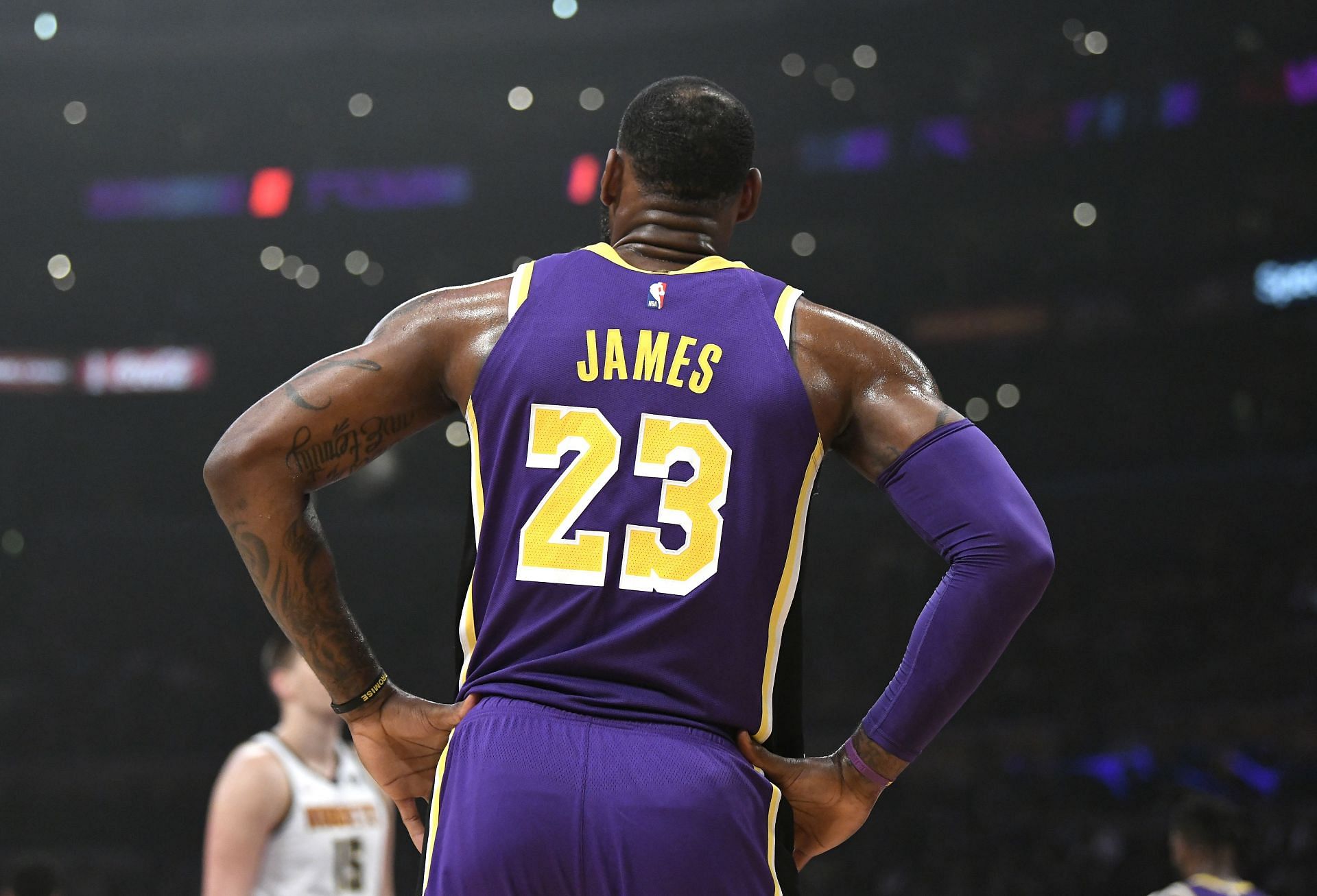 Los Angeles Lakers superstar forward LeBron James