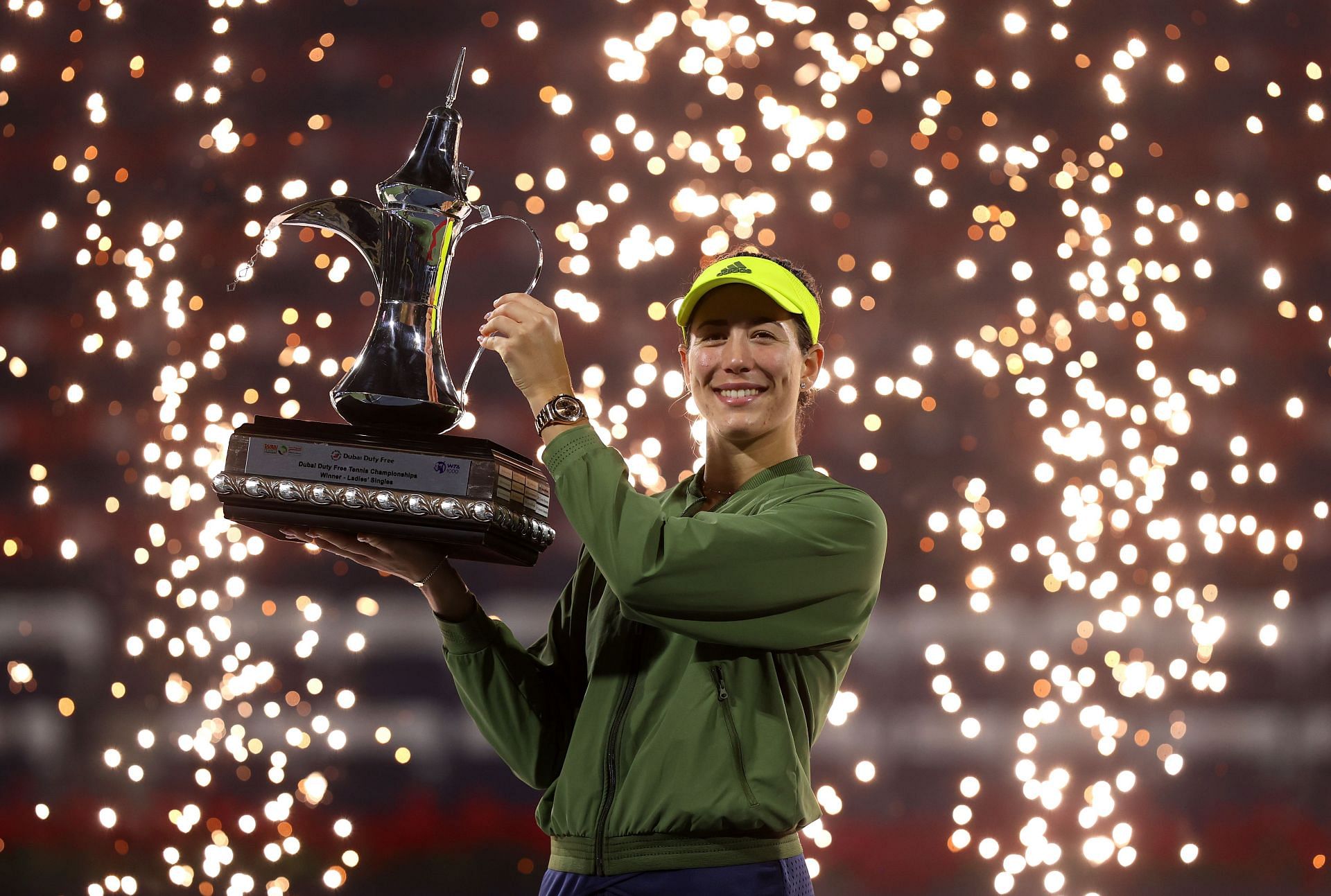 Garbine Muguruza is the defending champion at the Dubai Tennis Championships