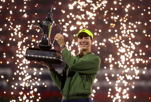 Garbine Muguruza is the defending champion at the Dubai Tennis Championships